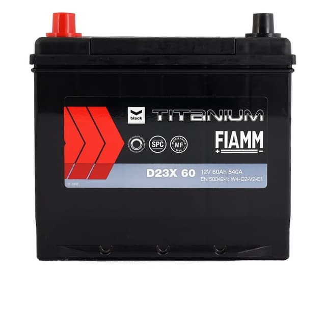 FIAMM Titanium 60Ah 540A 12V L+ азия