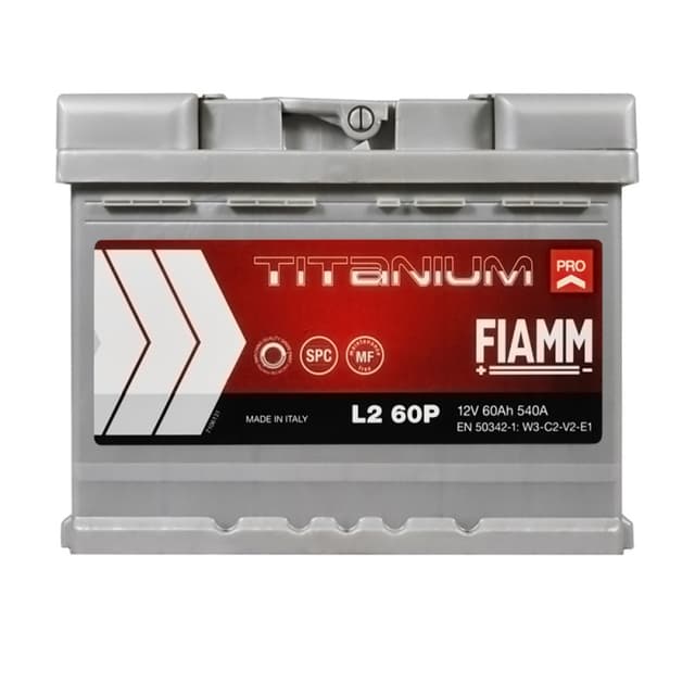 FIAMM Titanium Pro 60Ah 540A 12V L+ (175x190x242)
