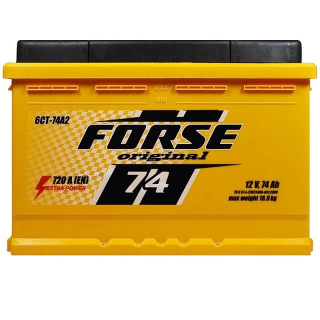 Forse 74Ah 720A 12V R+ (175x190x278)