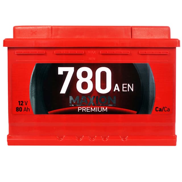 MAXION PREMIUM 80Ah 780A 12V R+ (175x190x278)