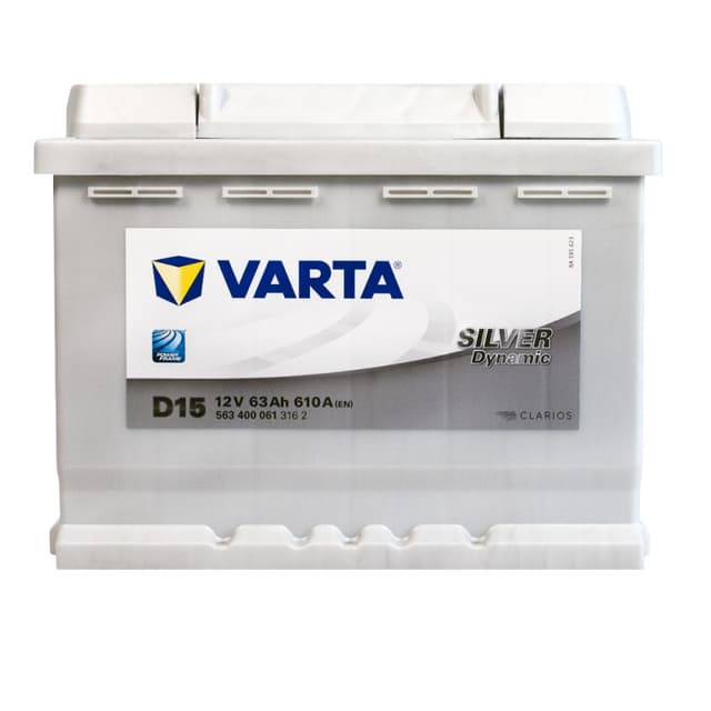 VARTA Silver Dynamic 63Ah 610A 12V R+ (175x190x242)