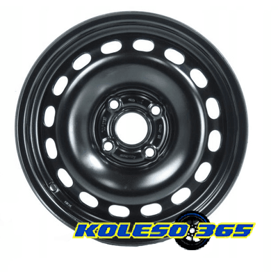 Audi OEM 8A0601025G 6x15 4x108 ET37 DIA57.1 Black