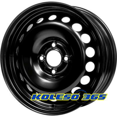 Magnetto Wheels R1-1855 6x15 4x100 ET40 DIA60 Black
