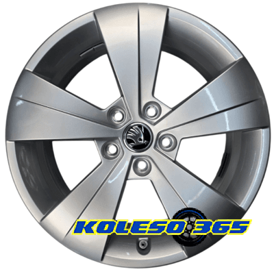 Skoda OEM 3V0601025AS 6.5x17 5x112 ET41 DIA57.1 Silver (Серебро)