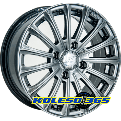 GT DM148 6x14 4x98 ET35 DIA58.6 Hyper black (Насыщенный черный, иногда темно-серебристый)