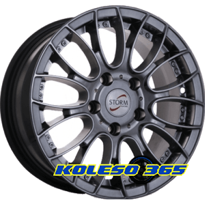 Storm W-825 7x15 4x100 ET35 DIA67.1 Hyper black (Насыщенный черный, иногда темно-серебристый)