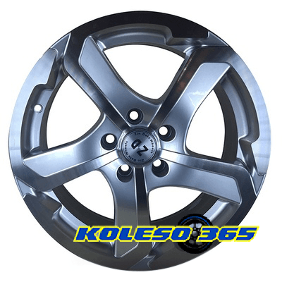 ZD M332 7x16 5x105 ET35 DIA63.4 Насыщенный серебристый