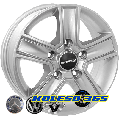 Zorat Wheels BK473 6.5x16 5x118 ET45 DIA71.1 Silver (Серебро)