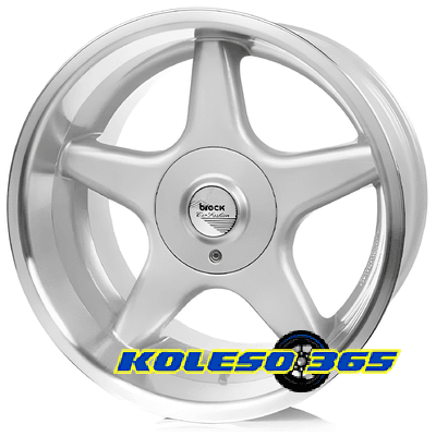 Brock B1 7.5x16 5x120 ET25 DIA72.6 Crystal Silver (Серебряный)