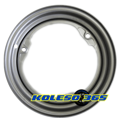 Дорожная Карта ЗАЗ/Славута/Таврия 4.5x13 3x256 ET30 DIA228 Silver (Серебро)
