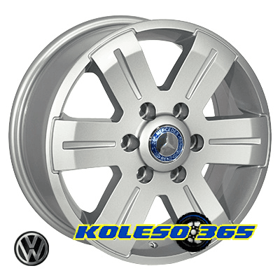 Zorat Wheels BK562 7x16 6x130 ET60 DIA84.1 Silver (Серебро)