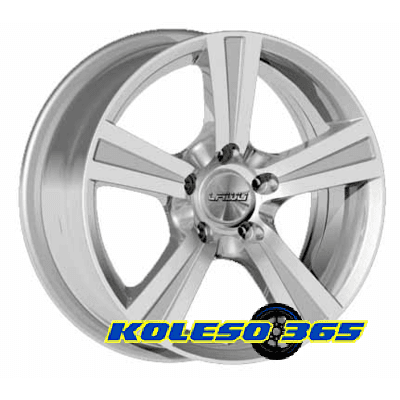 Lawu SL-219 6.5x15 5x110 ET35 DIA67 Hyper Silver (Cупер серебро)