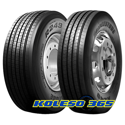 Bridgestone R249 Ecopia (рульова) 315/80 R22.5 154/150M